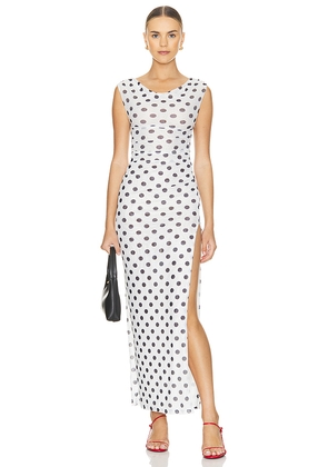MORE TO COME x Bridget Cora Maxi Dress in White. Size M. Also in S.