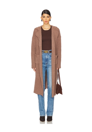 LBLC The Label Sebastian Chunky Cardigan in Brown. Size XS. Also in M.