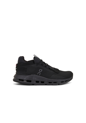 On Cloudnova 2 in Black. Size 10.5. Also in 7, 8, 8.5, 9, 9.5, 10, 11, 11.5, 12, 12.5, 13, 7.5.