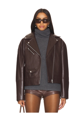 LAMARQUE Andrade Jacket in Brown. Size M. Also in L, S, XL, XS.