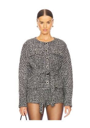 Lovers and Friends Whitley Jacket in Grey. Size M. Also in XS, S, L, XL.