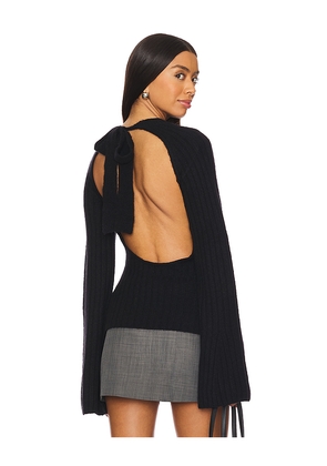 MAJORELLE Trudy Sweater in Black. Size M. Also in L.
