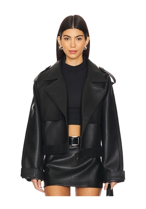 Nakedvice The Madden Jacket in Black. Size M. Also in L, S, XS.