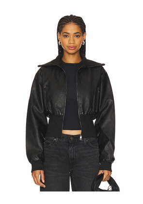 LIONESS Westwood Crop Jacket in Black. Size XS. Also in XL.