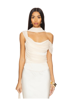 LPA Adara Corset Top in Ivory. Size L. Also in S, M, XS.