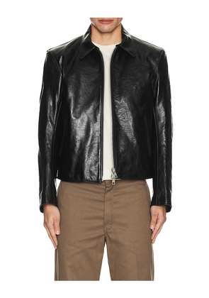 Our Legacy Mini Jacket in Black. Size 50. Also in 48, 52.