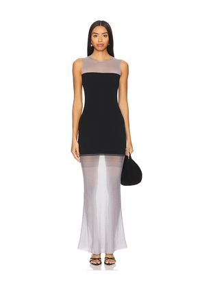 Karina Grimaldi Renata Knit Maxi Dress in Black. Size S. Also in M.