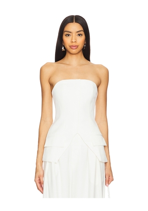 Nonchalant Label Petra Top in White. Size M. Also in XS, L, XL.