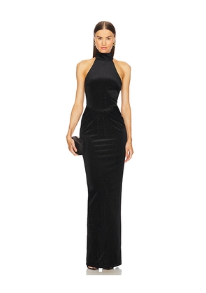 Michael Costello x REVOLVE Ataya Gown in Black. Size M. Also in XXS, XS, S, L, XL.