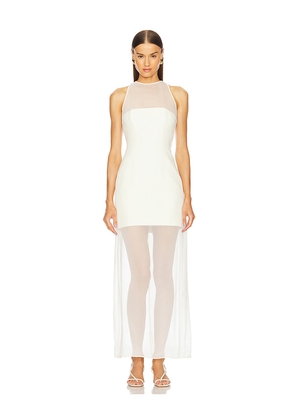 L'Academie by Marianna Amiens Maxi Dress in Ivory. Size M. Also in L, S, XL, XS, XXS.