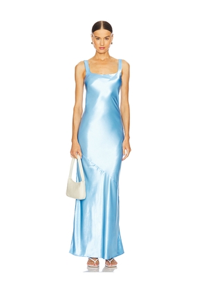 L'Academie by Marianna Laetitia Maxi Dress in Baby Blue. Size M. Also in L.