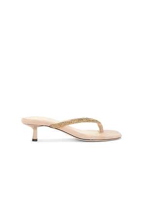 L'AGENCE Hortense Sandal in Nude. Size 9.5. Also in 7.5.