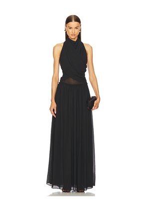 L'Academie by Marianna Amouage Maxi Dress in Black. Size M. Also in L, S.