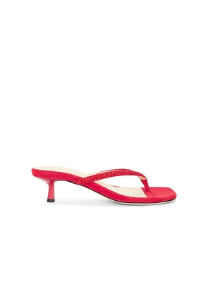 L'AGENCE Hortense Sandal in Red. Size 8. Also in 9.