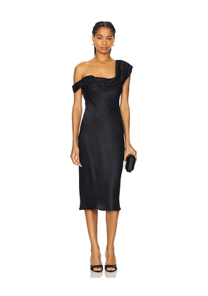LPA Vania Midi Dress in Black. Size S. Also in XS, M.