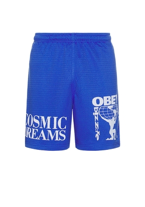 Obey Easy Cosmic Dreams Shorts in Blue. Size XL/1X. Also in M, S, L.