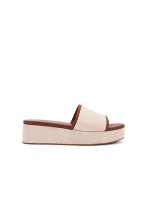 L'AGENCE Inaya Sandal in Neutral. Size 6. Also in 10, 9.5.