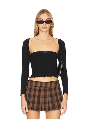 MORE TO COME Vera Shrug Set in Black. Size M. Also in S, XS.