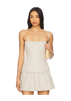 Lovers and Friends Alaina Top in Lemon. Size M. Also in XS, S, L, XL.