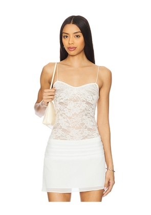 LIONESS Yves Cami in Ivory. Size M. Also in L, S, XS.