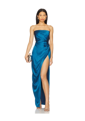 Nookie Alina Gown in Blue. Size M. Also in L, XL.