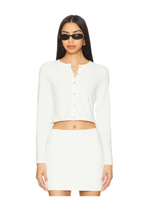 La Porte Lauren Swim Cardigan in Ivory. Size M. Also in L.