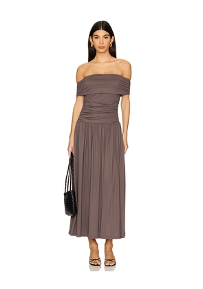 NIA Tammy Dress in Chocolate. Size M. Also in S, XS.