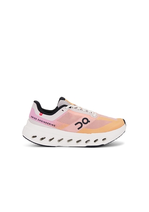 On Cloudsurfer Next Sneaker in Orange. Size 7.5. Also in 11.