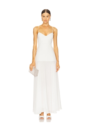 Lovers and Friends Rochelle Gown in White. Size M. Also in L, S, XL, XS, XXS.