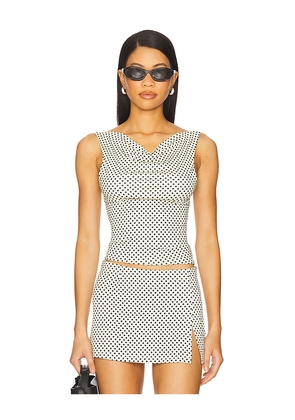 Miaou Lani Top in Cream. Size M. Also in S, L.