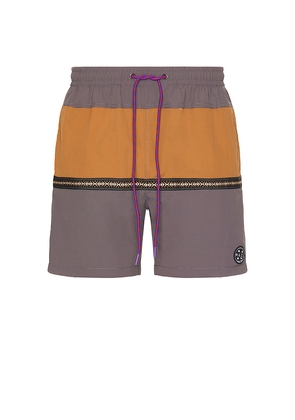 Maui and Sons Granite Adventure Swim Short in Grey. Size M. Also in S.