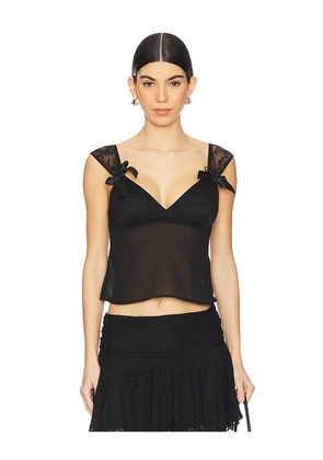 MORE TO COME Ariele Top in Black. Size M. Also in L, S, XXS.