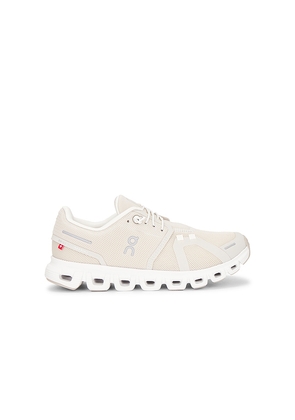 On Cloud 6 Sneaker in White. Size 10. Also in 6, 6.5, 7, 7.5, 8, 9.