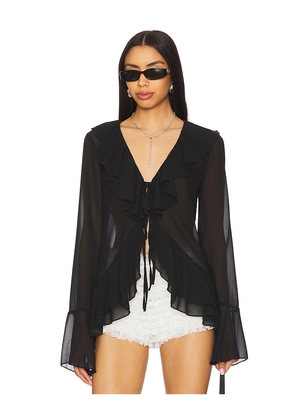 MORE TO COME Alisia Top in Black. Size M. Also in XS, XXS.