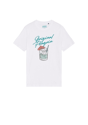 Original Penguin Ice Cube Pete Tee in White. Size M. Also in L.