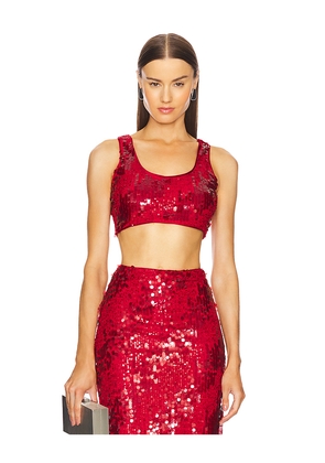Michael Costello x REVOLVE Marlene Top in Red. Size M. Also in XS, S, L, XL.