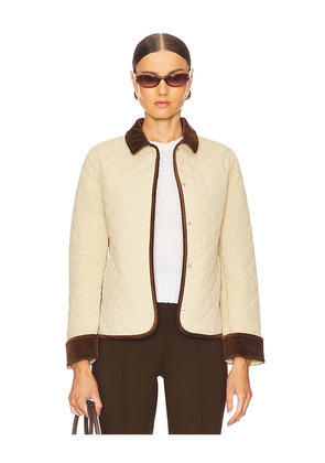 L'Academie by Marianna Niki Jacket in Beige. Size M. Also in XXS, XS, S, L, XL.