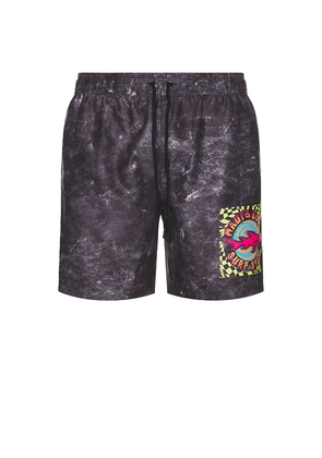 Maui and Sons Surf Shop Classic Swim Trunks in Black. Size M. Also in XL/1X.