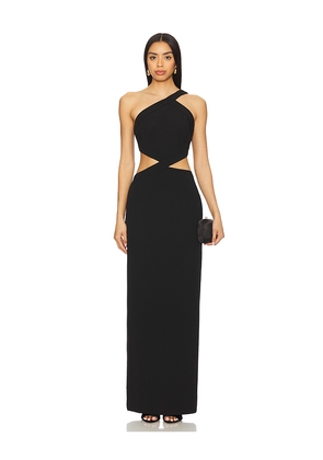 MISHA Drew Gown in Black. Size S. Also in M, XL.