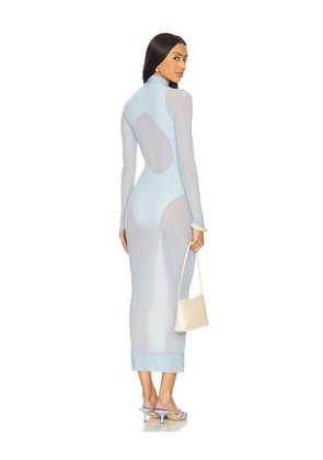 Maygel Coronel Jacaranda in Baby Blue.