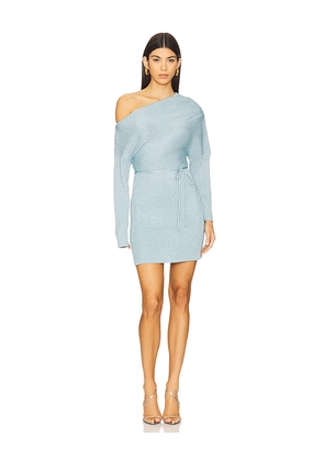 Never Fully Dressed Mini Tilly Dress in Baby Blue. Size M. Also in S, L.