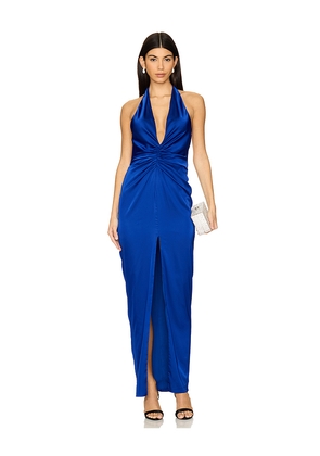 Katie May Judy Gown in Royal. Size M. Also in S, XS.