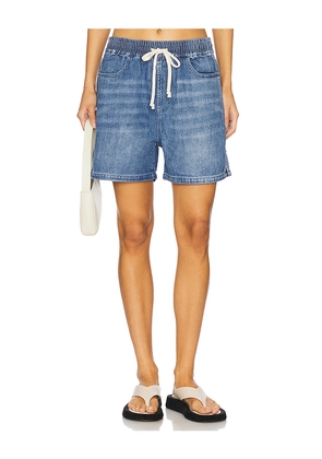 LNA Presley Longline Short in Blue. Size S. Also in XS.