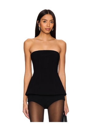 Nookie Caroline Strapless Top in Black. Size M. Also in XS, S, L.