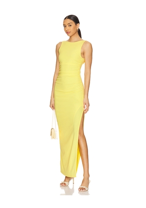 MORE TO COME Maisie Maxi Dress in Yellow. Size M. Also in S, XL, XS, XXS.