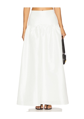 MORE TO COME Carson Skirt in White. Size M. Also in S.