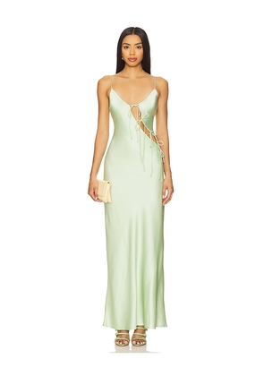 LIONESS x REVOLVE About A Girl Maxi in Sage. Size M. Also in L.