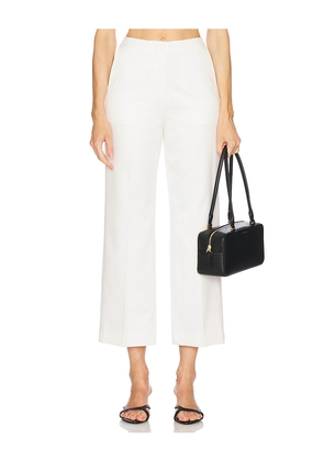 L'Academie by Marianna Nila Satin Pant in Ivory. Size M. Also in L, XL.