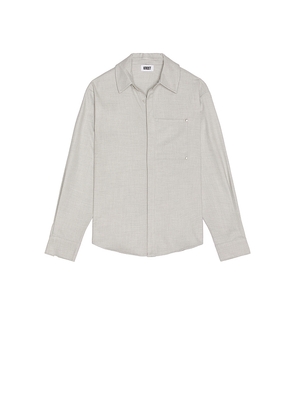 KROST Eco Button Up Shirt in Grey. Size XL/1X. Also in M.