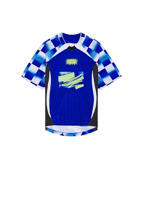 Le PÃ¨re Torn Jersey in Multi in Blue. Size S. Also in L.